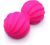 Palla da massaggio Dolore Sollievo dallo stress Terapia del punto di innesco for il nodo muscolare Fitness Yoga Stampato ad iniezione TPE Palla da massaggio a spirale di arachidi ( Color : Roze )