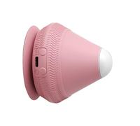 Palla da massaggio elettrica: strumento compatto per rilassamento muscolare per PC in silicone 6,2 x 7,5 cm, massaggiatore per il corpo ricaricabile da 2,95 pollici, dispositivo portatile alimentato