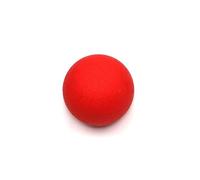 Palla da massaggio Lacrosse per rilassamento miofasciale, per spalle e collo, per agopressione, yoga, fascia, materiale TPE, rilassamento muscolare, massaggio palla da hockey (rosso)