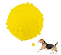 Palla da masticare - Giocattolo da tennis durevole per cani, intrattenimento interattivo per cuccioli | Accessorio da gioco per masticatori aggressivi per cani di taglia grande, dalla noia, a