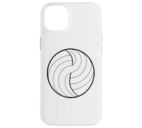 Palla da pallavolo Schizzo di una riga Custodia per iPhone 14 Plus