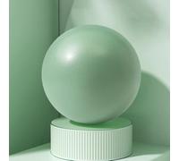 Palla da pilates anti-scoppio da 25 cm, in PVC ispessito, per yoga e fitness, per correggere la forza e la postura, piccola palla antiscivolo per esercizi (verde)