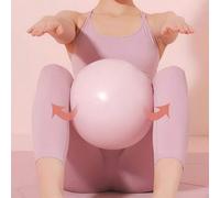 Palla da Pilates antiscivolo e anti-scoppio rinforzata, palla da yoga mini per allenamento della muscolatura del pavimento pelvico, stabilità, stretching e rafforzamento del core, adatta per uso domes