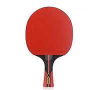 palla da ping pong, Racchetta da ping pong, racchetta professionale, con impugnatura in legno a 5 strati for esterni/interni(Long handle)
