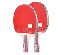 palla da ping pong, Set for 2 giocatori, piastra inferiore in legno a 7 strati, racchetta professionale for attività familiari e giochi for il tempo libero / 5 stelle(C)