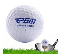 Palla da pratica da golf - Palline da pratica da golf indoor, Pallina da golf a doppio strato, Palla da pratica per putt swing da golf, Accessorio per assistenza putter da allenamento indoor per bambi