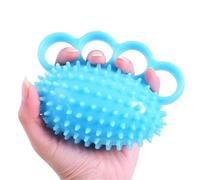 Palla da presa for riabilitazione, palla da spremere for esercizi con la mano a forma di riccio, adatta for la riabilitazione ictus, allenamento for la forza delle, sollievo dallo stress(Light blue)