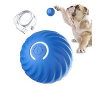 Palla da rotolamento attiva per cani | Palla intelligente con 2 modalità, lunga durata della batteria, palla mobile per cani, durevole e resistente all'usura
