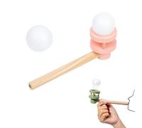 Palla Da Soffio Galleggiante,floating Blow Pipe Ball,Blow Bilance Giocattolo,Palline Che Soffia Giocattoli, Set Di Palline Di Pipa Soffiaggio, Giocattolo Divertente Per Soffiare Palline-B