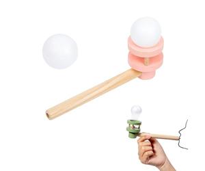 Palla Da Soffio Galleggiante,floating Blow Pipe Ball,Blow Bilance Giocattolo,Palline Che Soffia Giocattoli, Set Di Palline Di Pipa Soffiaggio, Giocattolo Divertente Per Soffiare Palline-B