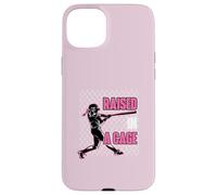 Palla da softball sollevata in gabbia Custodia per iPhone 15 Plus