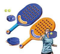 Palla da Solo Tennis Trainer con Spina,Tennis Trainer Rebounder | EUR Solo per l'allenamento di Tennis con Spina,Lunga Corda Elastica, Attrezzatura Pratica Tennis Portatile per, Principiante