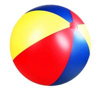 Palla da spiaggia gigante, palla da spiaggia gonfiabile in PVC da 39 pollici, jumbo colorato grande e divertente per le piscine feste in giardino giochi d'acqua