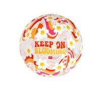 Legami - Palla da Spiaggia Gonfiabile, Beach Ball, Pallone Gonfiabile in PVC, Morbido per Bambini, Palla Gonfiabile per Feste Mare, Gonfiabile per Giocare Calcio Pallavolo, Diametro 40 cm, Daisy