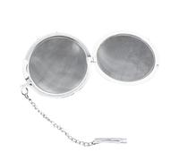 Palla da tè - Infusore da tè con catena | Infusore da tè in acciaio inossidabile | Palla da tè in maglia di acciaio inossidabile, colino da tè sì produttore, colini da tè con catena