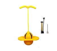 Palla da trucco , Jumper - Ball rimbalzante con manico e pompa - Tavola alta per divertimento all'aria aperta, bastoncini con presa forte per ragazzi e ragazze, capacità di equilibrio negli esercizi