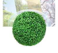 Palla decorativa in legno di bosso artificiale, pianta finta verde, palla di erba rotonda in plastica, decorazione per casa e ufficio
