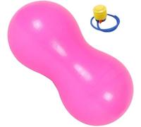 Palla di arachidi, palla per esercizi in PVC spesso anti-scoppio, palla da equilibrio da 35,4x17,7" con pompa ad aria, palla di arachidi portatile per bambini, terapia, gravidanza, yoga, casa e palest