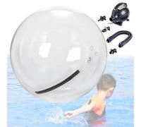 Palla di camminata dell'acqua gonfiabile per divertimento e spettacolo della spiaggia, PVC trasparente con pompa di aria elettrica