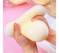 Palla di formaggio fluido extra large, palla gigante per il sollievo dallo stress, grande palla a lento rimbalzo, sollievo dallo stress fluido extra large, giocattolo a spremitura mochi fangoso, regal
