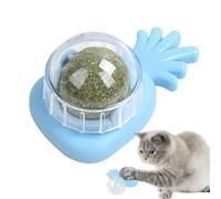 Palla Di Gatto A Parete - Giocattolo Da Masticare Portatile Per Chaat | Giocattolo Leccare Commestibile | Biologico Per Mordere Per, Rotante E Facile Da Installare, Dic