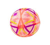 Palla di gomma fluorescente con motivi arancione 24 cm