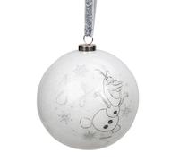 Palla Di Natale Disney 80Mm Glitter Brillante - Scegli Design