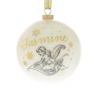 Palla Di Natale Disney Princess 80Mm Oro Glitter Sparkle - Scegli Design