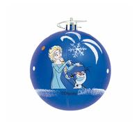 Palla di Natale Frozen Memories 6 Unità Azzurro Bianco Plastica [Ø 8 cm]