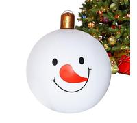 Palla Di Natale Gigante - Ornamento Di Vacanze Gonfiabili | Grandi Decorazioni Di Natale All'aperto per Prato Da Cortile | Arredamento Da Giardino Riutilizzabile per Le Celebrazioni Invernali |