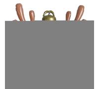 Palla di Natale gonfiabile con cervo all'aperto | Decorazione gonfiabile con renna di Natale, decorazione stagionale per il percorso scolastico del Ringraziamento Cortile Patio