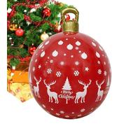 Palla Di Natale Gonfiabile Decorazione Porta D'Ingresso 60 cm