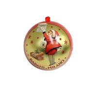 PALLA DI NATALE IN LATTA BARATTI & MILANO 42 GR CON CREMINO CLASSICO ALBERO