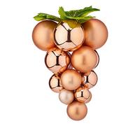 Palla di Natale Krist+ Rame Plastica Uva Piccolo