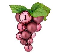 Palla di Natale Uva Piccolo Rosa Plastica 14 x 14 x 25 cm