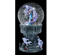 Palla di Neve Dragon - Mage - Anne Stokes Luccicante Decorazione Fantasy