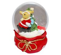 Palla Di Neve Natalizia Con Luce LED 6Cm - Scegli Design