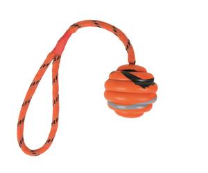 Palla di onde con corda per cani ø 6/30 cm lime