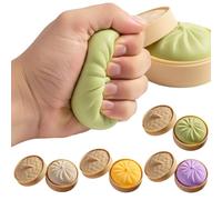 Palla di pasta pressante, giocattolo anti-stress con piroscafo, gnocchi, giocattoli Squishies (verde)