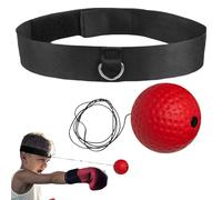 Palla di reazione da boxe, fascia regolabile, attrezzo per la coordinazione dei riflessi, attrezzatura per esercizi di fitness per viaggi, camera da letto, dormitorio, strumento di allenamento leggero