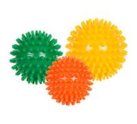 Palla di riccio media, set di 3, palla per massaggi, palla nub, palla per la fascia
