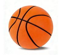 Palla Di Spugna, Palla Da Basket Silenziosa, 24cm Palla Spugna, Palla Gommapiuma, Palla Morbida Bambini Per Casa, Silenzioso Basketball Indoor, Basket Leggero E Silenzioso Con Canestro (Arancione)