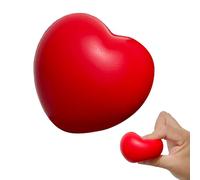 Palla di stress per esercizi a forma di cuore: allenatore di di presa PU per allenamenti a mano e dita | Palla di presa d'amore per lo stress e la riabilitazione | Allenamento a