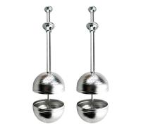 Palla di tè per foglie di colore foglie sciolte, infusore di tè per omicidio in, Filatore in acciaio inox Mesh, Gestione lunga Diffusore di foglie sfogo accessori per uso alimentare pa