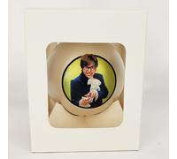 Palla Di Vetro Ornamentale Di Austin Powers Natalizia Rara Da Collezione 3in