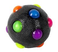 Palla elastica per cani, addensata TPR Jolly Ball per cani | Palla giocattolo interattiva morbida e sicura, giocattolo elastico per animali domestici per diversi cuccioli, razze di cani