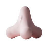 Palla fascia quadrangolare Palla plantare Massaggio Spalla Collo Vita Muscolo della mano Rilassamento dell'acido lattico Palle fitness (Size : Pink(OPP))