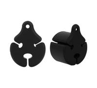 Palla Fissa per Canna da Pesca,2 Pezzi Clip a Sfera Fissa per Canne da Pesca in Silicone per la Protezione Degli Accessori da Pesca