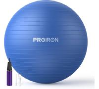 Palla Fitness con Pattern di Pose, Fitball 55 cm 65 cm 75 cm con Pompa, Palla pe