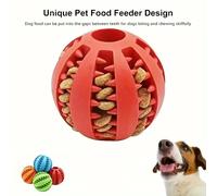 Palla giocattolo per cani, palla giocattolo resistente ai morsi non tossico per cani da compagnia, cuccioli di gatto, cibo per animali domestici, alimentatore per dolcetti, palla per la pulizia dei